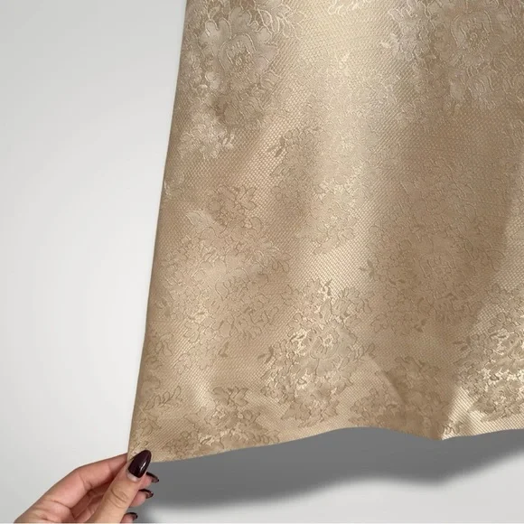 Ann Taylor Cream Brocade Cocktail Dress - Picture 5 of 5